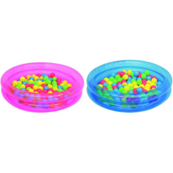 Детский надувной бассейн BESTWAY 91x20см с мячами (50шт)