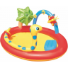 Игровой бассейн BESTWAY 192х150х88 см с разбрызгивателем и кольцами, 160 л 53026 BW